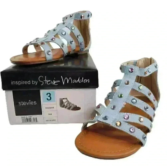 Stevies Big Kids Girl My Squad Embellished Denim - Picture 2 of 8